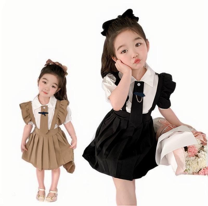 誕生日 小学生 90cm 女の子 半袖 セットアップ 夏 姫系 120cm 110cm スカートセット 可愛い 140cm 130cm 結婚式 プレゼント 入園 春 お出かけ 秋 七五三 幼稚園 子供服 入学 お姫様 100cm