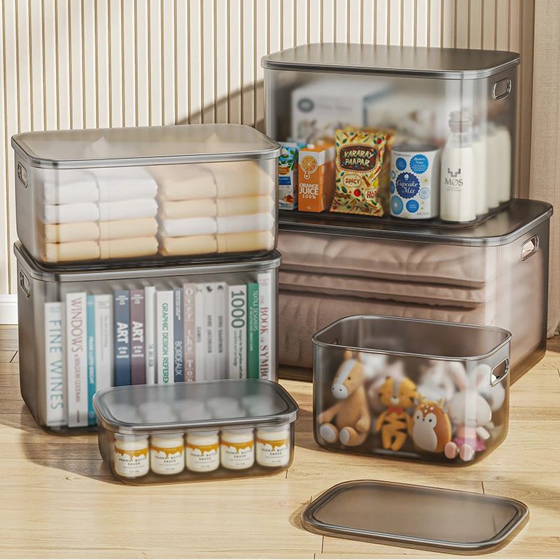 Rakuten - 収納 収納ボックス キャリーストッカー 衣装ボックス 衣裳ケース 押入れ クリアケース クリア収納 収納ケース 家庭用収納バスケット 押入れ収納