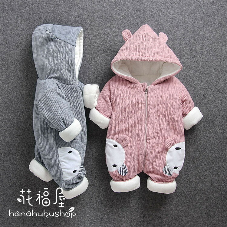 ベビーギフト ロンパース 幼児 ベビー用品 子供用 秋冬 ルームウェア 帽子付き アウター 長袖 カバーオール 防寒 新生児〜3歳くらい パジャマ 冬用 コート スリープウェア 女の子