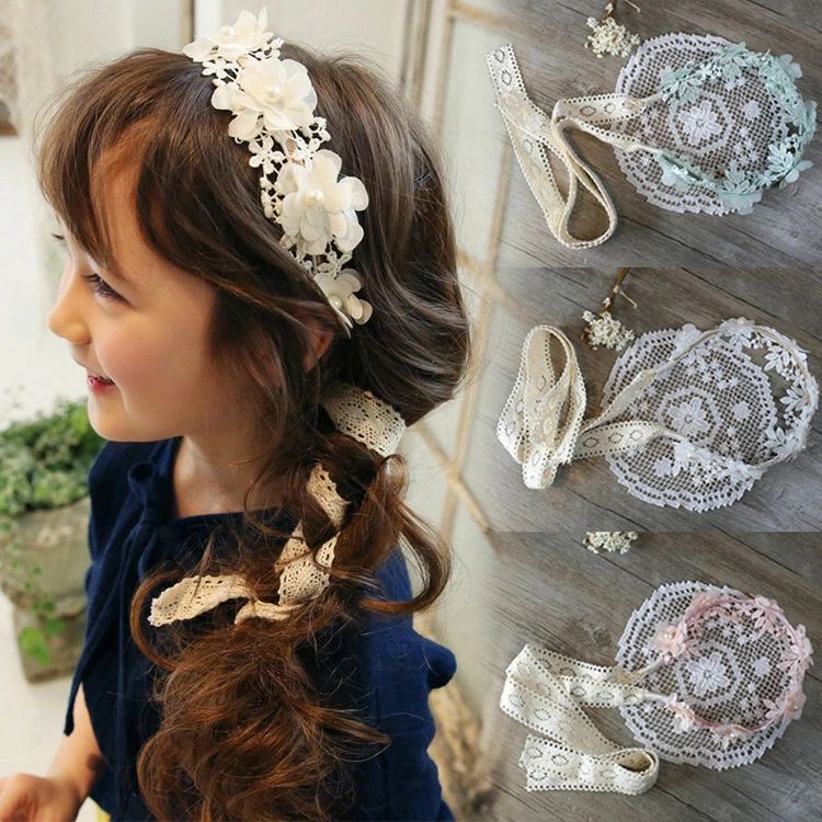 カチューシャ フォーマル リングガール リボン ヘアアクセサリー 子供 女の子 花冠 アクセサリー キッ..