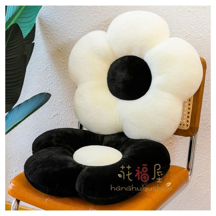 温かい クッション フラワークッション モコモコ 蒲団 ダイニングチェア 冬物 40cm×40cm 60cm×60cm 新品 花柄 新作 和室 畳 クッション 座布団 花柄 寝室 リビングルーム 蒲団 クッション 椅子座布団 座布団 50cm×50cm クッション 腰痛 [2]