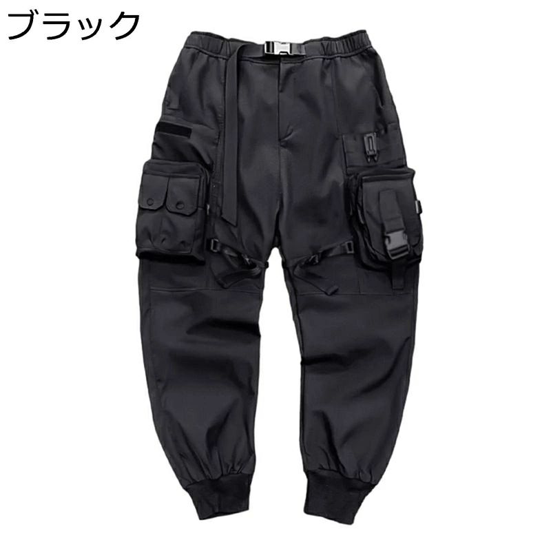 通気 ジョガーパンツ ストリート系 機能性 マルチポケット カジュアル 耐摩耗性 ヒップホップ 作業着 ダンス ロング メンズ ワーク 大きいサイズ アウトドア カーゴパンツ