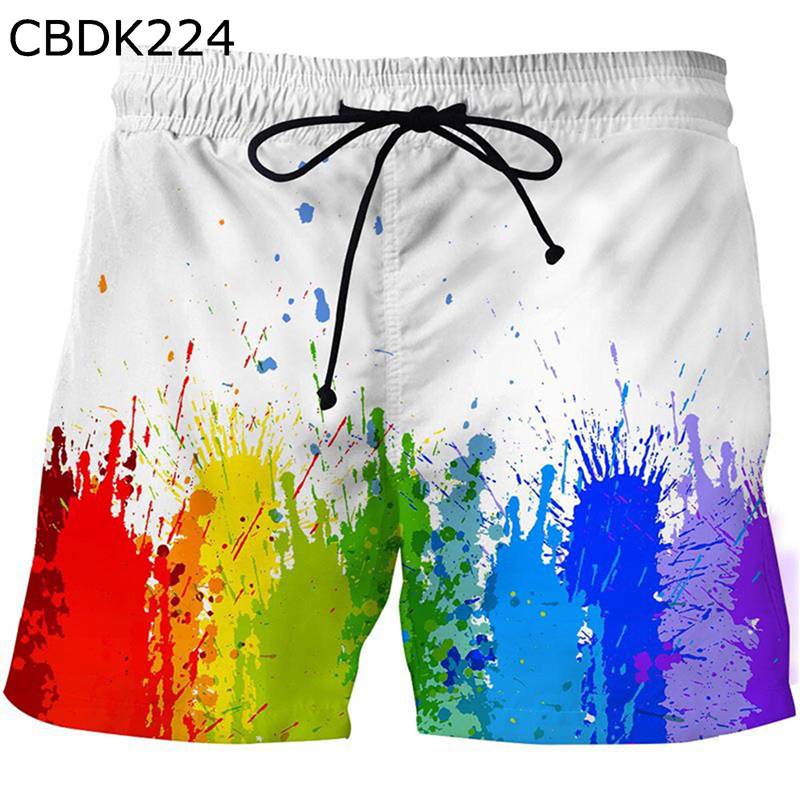 サーフパンツ アナログ プリント 芸術落書き だんだら メンズ 5分丈 ビーチパンツ 海水パンツ 海パン スイムショーツ スイムウェア チノパン ゴルフ 夏服 軽量 快適 短め 男性 水陸両用 散?