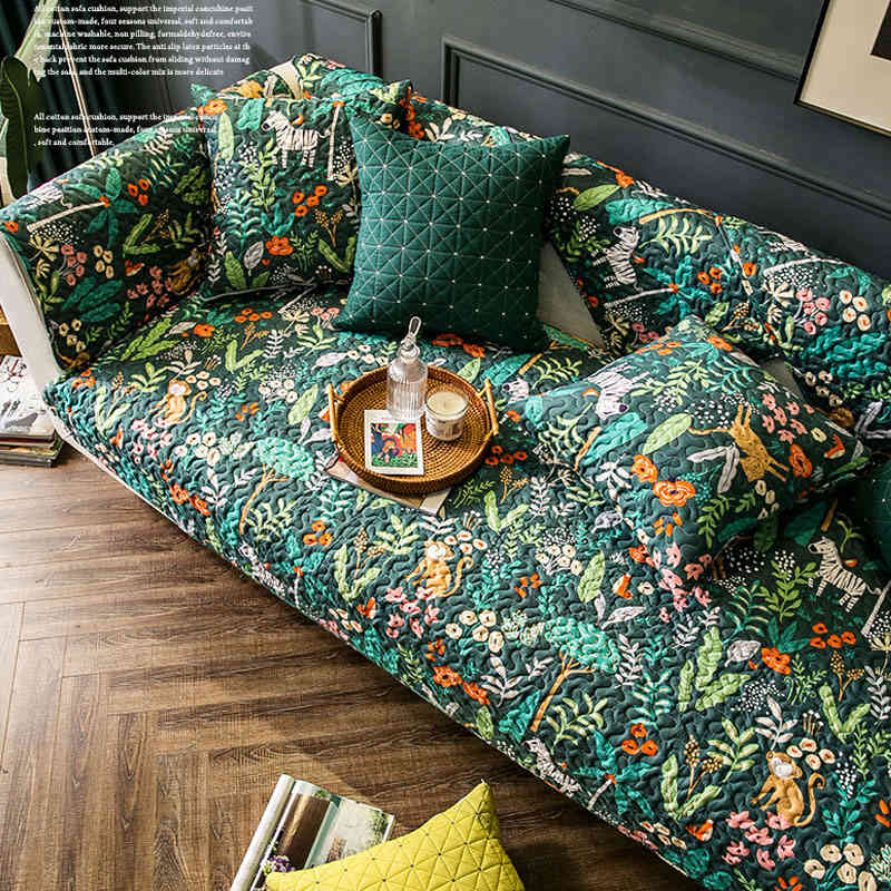 滑り止め 肘掛け 1人掛け ダイニング 洗濯可 sofa ソファーカバー 総柄 3人掛け マルチカバー ソファーシーツ 犬猫対策 ソファーカバー キズ防止 キルティングラグ 送料無料 リビング ソファパッド マルチカバー汚れ防止 4人掛け お洒落 2人掛け 四季兼用 [2]