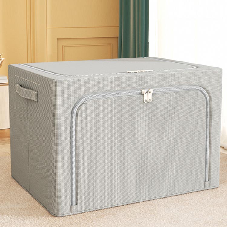 クローゼット収納 頑丈 100L 66L 折りたたみ 収納BOX 窓 窓付き フタ付き 押し入れ...