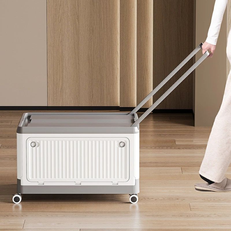 折りたたみ箱 移動式カート 大容量 家庭用 本 整理ボックス 省スペース 収納 おもちゃ箱 リビングルー..