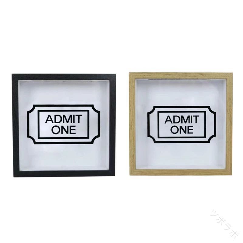 ギフト DIY アーカイブ ウェディング スタンプ用 アドベンチャー チケット ホルダー シャドー 収納ボックス エレガントな 写真 ボックス 多機能で整理しやすい収納ケース チケット ボックス スロット付き