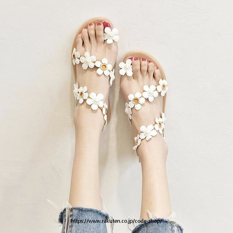 サンダル レディース 夏 スリッパ サンダル 可愛い 花柄サンダル 美脚 歩きやすい 疲れない カジュアル オシャレ 室外 外履き ビーチ きれいめ バレンタイン プレゼント