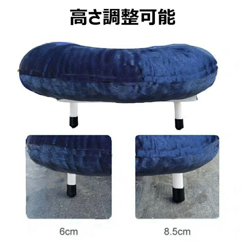 うつぶせ寝クッション うつ伏せ寝枕 うつ伏せ 枕 うつぶせ寝 枕 マクラ 昼寝枕 うつ伏せ クッション ヘッド/ショルダーサポート枕、回復時に網膜剥離の患者のための枕 高さ調整可能