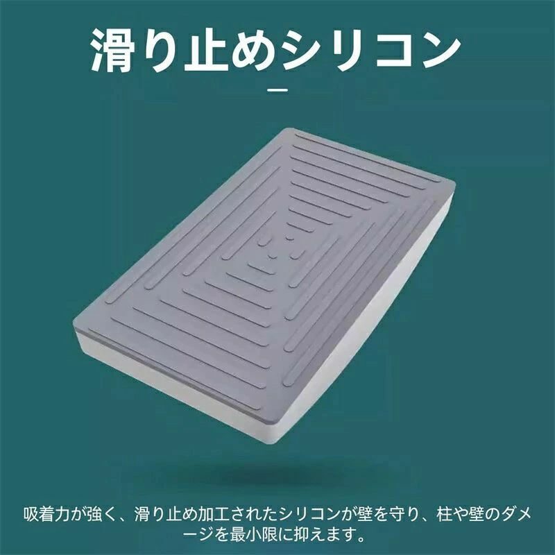 階段上 犬 ウォールセーバー 安全ベビーゲート壁プロテクター 4/8個セット つっぱ...