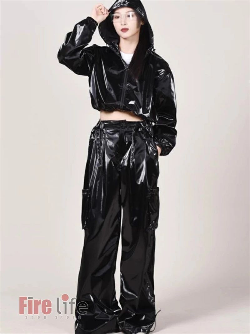 2XL ジャズダンス ダンスチーム 応援団 M 長袖 XL Hiphop メンズ 個性 シルバーダンス衣装 キッズダンス衣装 140 ヒップホップ イベント 大人ダンス 150 ブラック S 高校生 k-pop衣装 4XL 160 上下セット ワイドパンツ 親子ダンス へそ出し 3XL L レディース 団体服