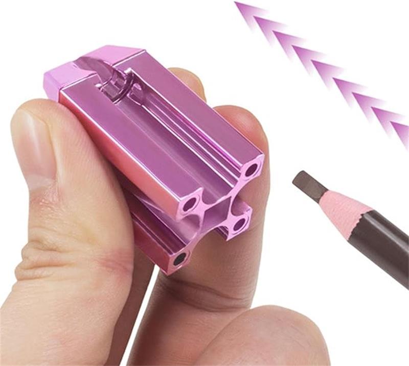 ペンシル シェイパー シャープナー パーソナル向け製品 サロン ペンシル - シンプルなアイライナー、リップライナー、ブロウ ダックビル型アイブロウ