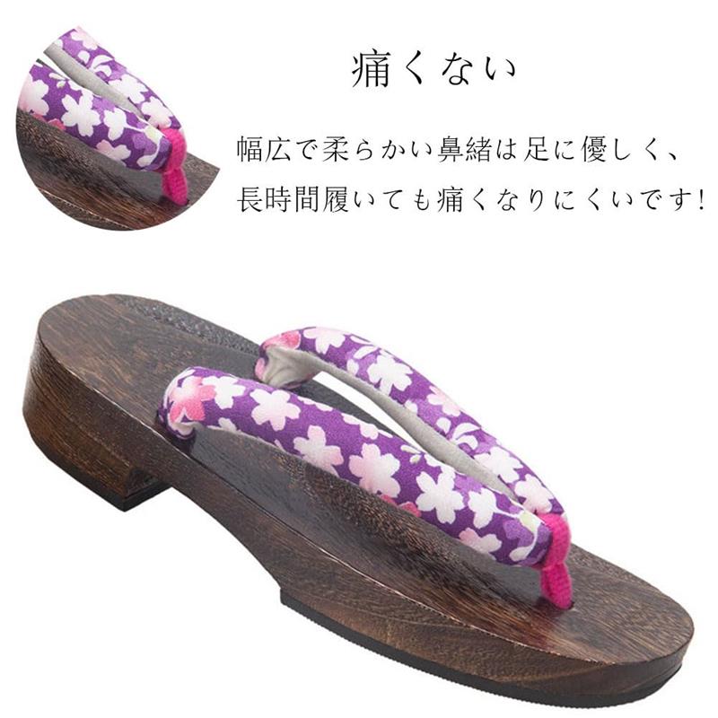 サンダル 浴衣向け 女児用 花火大会 夏向け 夏祭り 痛くない 草履 子供用 かわいい 履きやすい 子供用 16-23cm 和装 女の子 子ども用 キッズ 桐下駄 保育下駄 七五三 履物