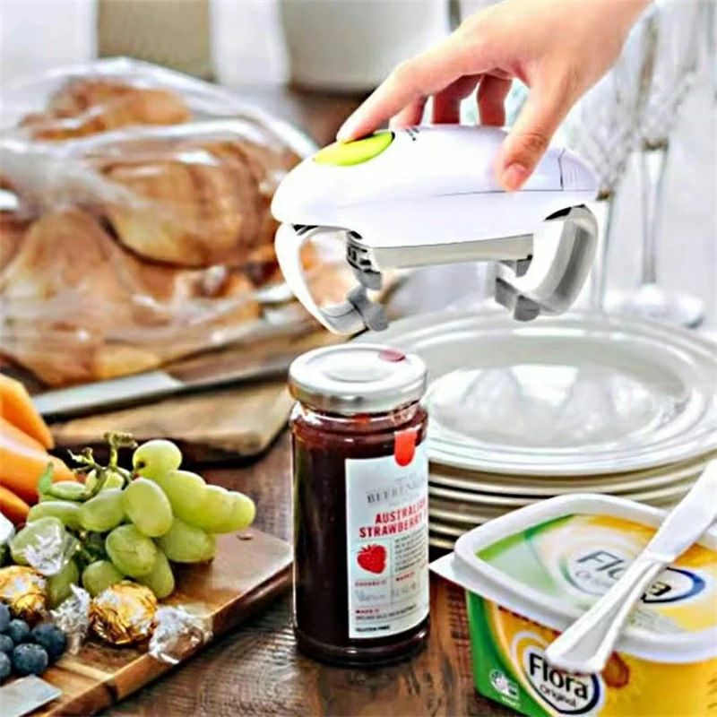 女性 キャンプ キッチン お年寄り 蓋開け ピクニック 高齢者 開け簡単プレゼント オープナー 安全 ハンズフリー 缶切り 電池付かない 迅速 省力 電動 栓抜き 操作簡単 キッチン雑貨 平滑エッジ 家庭用 カンオープナー 自動 開蓋器