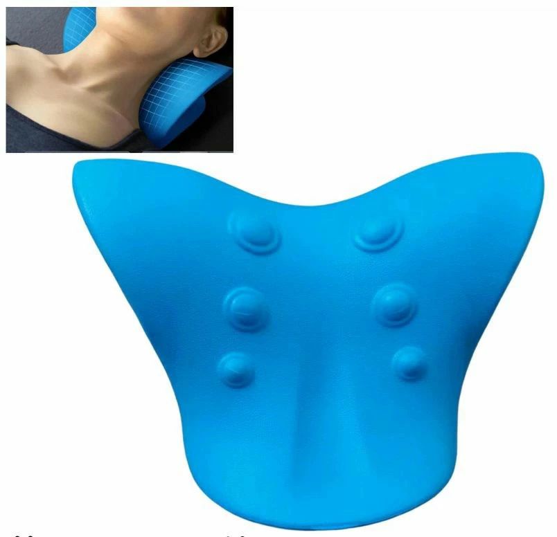 スマホ首 矯正枕 簡易マッサージグッズ ストレッチ枕 ストレートネック ネックフィットまくら 肩こり 解消グッズ 首枕 ネックマッサージャー 首こり 首コリ マッサージ