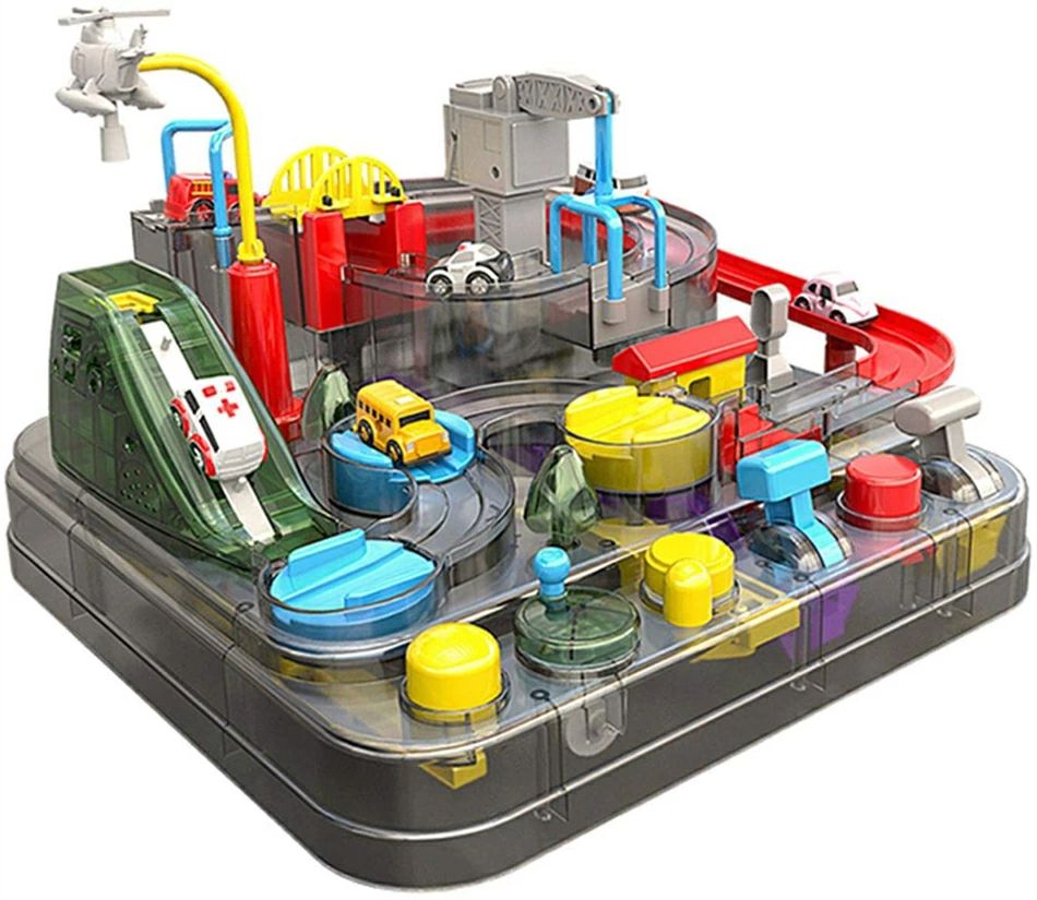 誕生日プレゼント カーアドベンチャートイセット レッツゴー大冒険 バッテリー不要 キッズおもちゃ ミニカー adventure 入園プレゼント 子供用おもちゃ Car