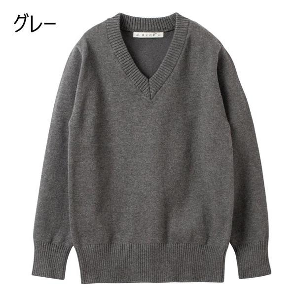 女の子 発表 ジュニア フォーマルセーター キッズ Vネック 春秋