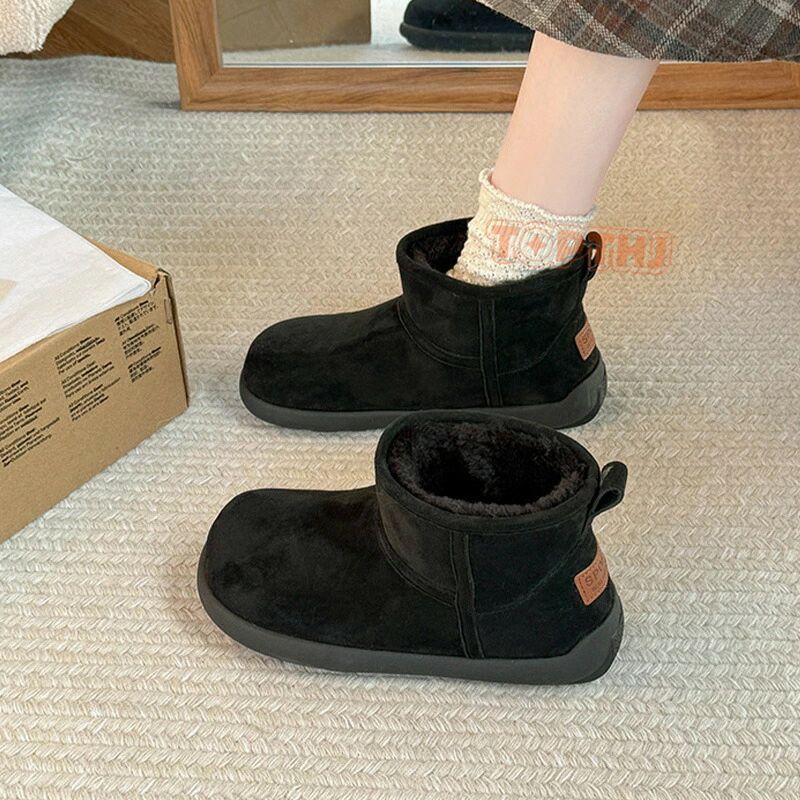 冬靴 滑らない ウインターシューズ 防寒 超軽量 スノーシューズ 雪靴 冬用 防水 滑り止 レディース 防滑 アウトドア 保暖 大きいサイズ ブーツ 綿靴 おしゃれ 耐磨耗 滑らない 厚底 3