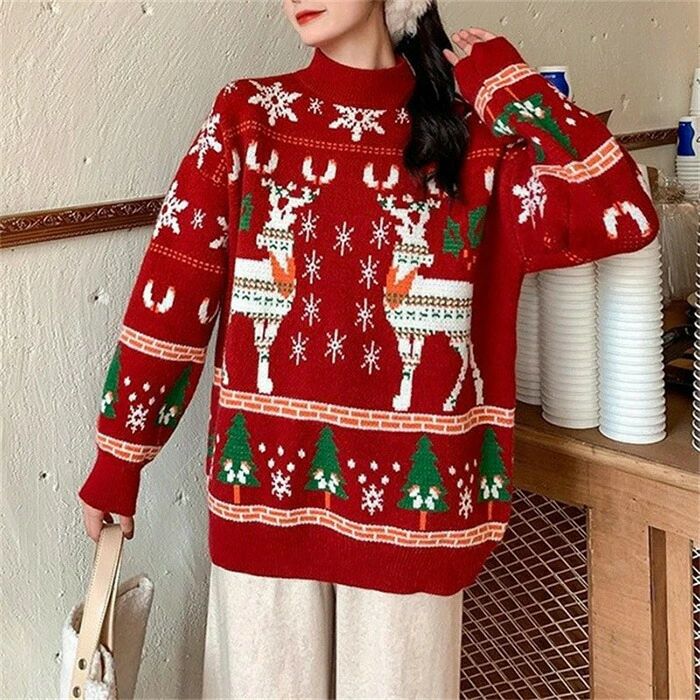 シンプル レディース 男女兼用 体型カバー 可愛い服 イベント クリスマス衣装 トッ...