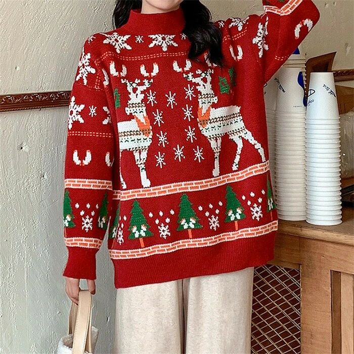 シンプル レディース 男女兼用 体型カバー 可愛い服 イベント クリスマス衣装 トッ...