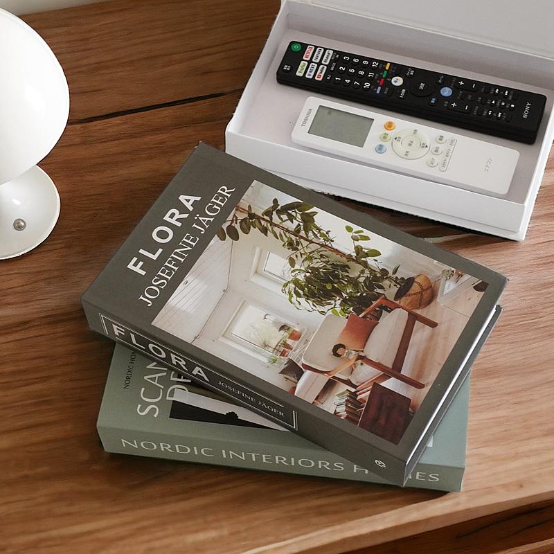 小物入れ ダミーブック 収納 ブック型 Z-Pearl リモコン収納 おしゃれ 整理 ボックス シークレットボックス ディスプレイ