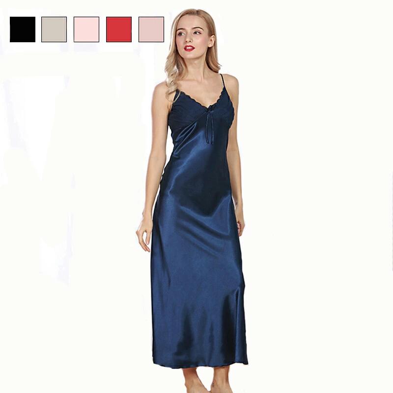 セクシーランジェリー シンプル 6色 寝巻 夏用 ワンピース ナイトガウン ワッフル パジャマ セクシー ベアバック ホテル 上品 レディース 部屋着 シルク風 大きいサイズ 薄手 寝スカート サロペットスカート マキシ丈