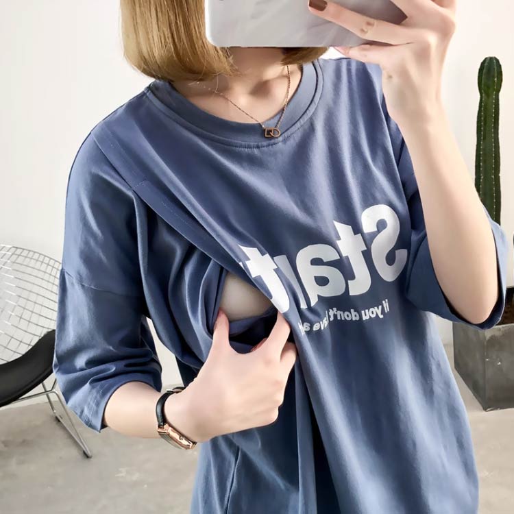 秋 おしゃれ チュニック 白 部屋着 トップス マタニティ ブラック 授乳服 イエロー...