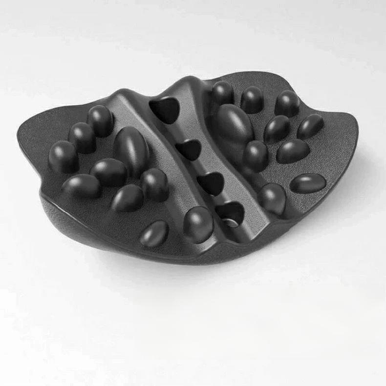 肩胛骨はがし ピロー ほぐし 肩こり 背筋 ツボ押し 肩甲骨 健康グッズ 体幹トレーニング マッサージ ストレッチ(4.0)