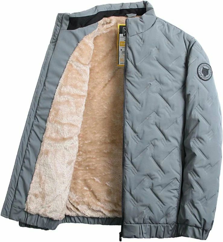 ボアジャケット 冬服 フリースジャケット ウォーキン 暖かい 大きいサイズ 通学 メンズ カジュアル アウター ボアコート モコモコ ボアパーカー 防寒着 ムートンコート 立ち襟 綿服 ゆったり 通勤