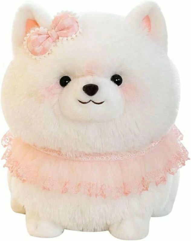 部屋飾り ポメラニアン かわいい リアル 誕生日 抱き枕 ホワイト 犬 添い寝枕 可愛い ぬいぐるみ おもちゃ 可愛い 抱き枕 ソフト 可愛い プレゼント 動物 ふわふわ 贈り物cm 犬 大きい(3.0)