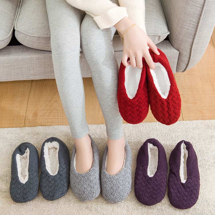 おやすみソックス もこもこ靴下 レディース ルームソックス あったか 裏起毛 ニットソックス 暖かい シンプル 靴下 履き毛布 くつした モコモコ 冬 滑り止め メンズ 冬 ふわふわ ルームウェア 厚手 2