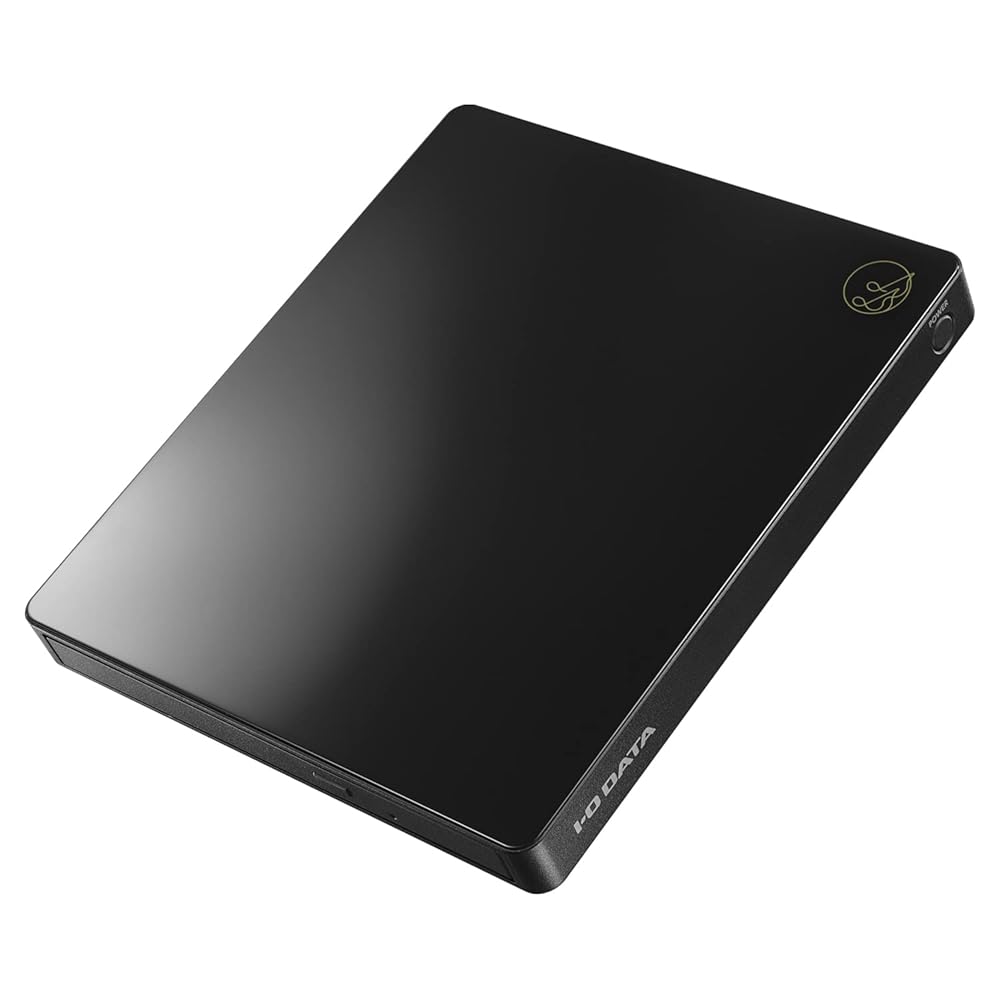 IODATA CDレコ6(ブラック) CDレコーダー スマホ CD取り込み パソコン不要 ディスプレイオーディオ USB/microSD対応