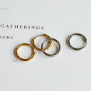 ステンレス ミニ フープピアス SP006 レディース ピアス おしゃれ かわいい シンプル 金属アレルギー 金アレ 起こしにくい つけっぱなし さびない 錆びない 錆びにくい 水に強い 汗に強い 変色しにくい 春 夏 海 引っかからない キャッチレス ワンタッチ Tシャツ 半袖 プール