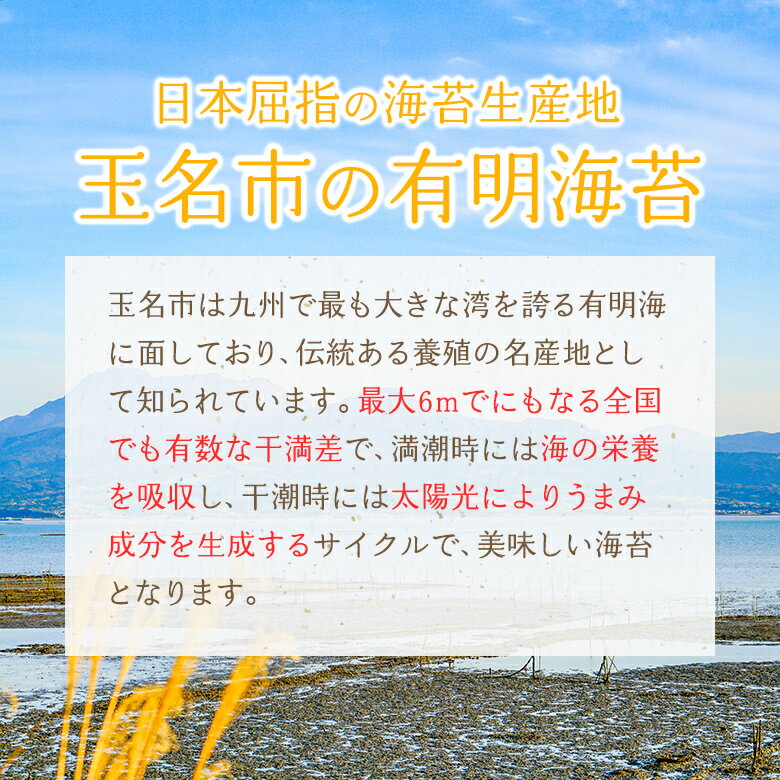 有明海産 焼きのり 全型 30枚 手巻き寿司 おにぎり ご飯 お弁当 送料無料