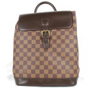 美品『USED』 LOUIS VUITTON ルイ・ヴィトン ソーホー N51132 リュック・デイパック ダミエキャンバス エベヌ レディース【中古】