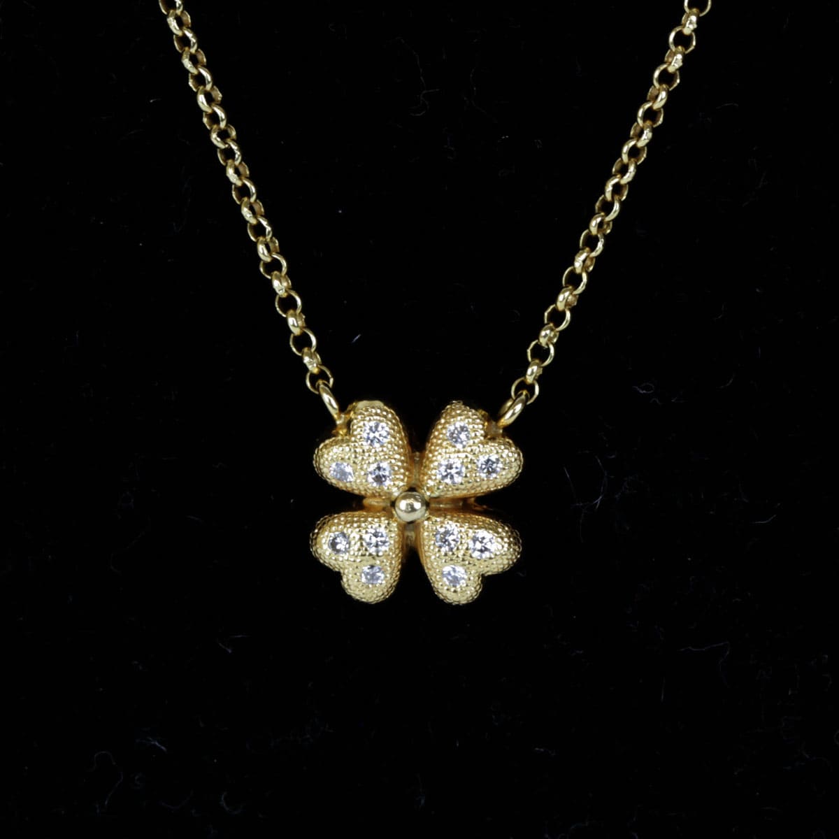 『USED』 K18/ダイヤモンド ネックレス ダイヤモンド 0.139ct 5.0g【中古】