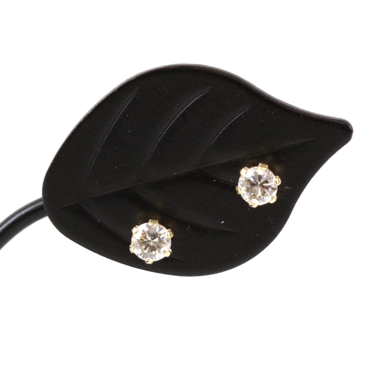 美品『USED』 K18/ダイヤモンド ピアス 0.4g【中古】