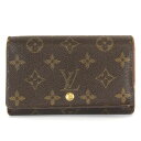 『USED』 LOUIS VUITTON ルイ・ヴィトン ポルトモネビエ・トレゾール M61730 二つ折り財布 モノグラムキャンバス モノグラム レディース