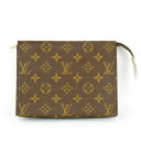 美品『ほぼ未使用』 LOUIS VUITTON ルイ・ヴィトン ポッシュトワレット19 M47544 ポーチ モノグラムキャンバス モノグラム レディース【中古】