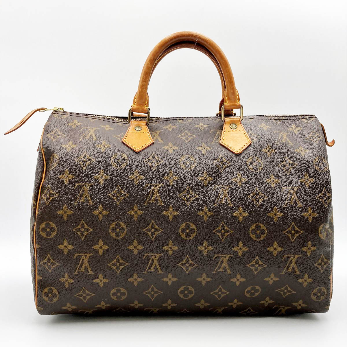 LOUIS VUITTON 륤ȥ ԡǥ35 Υ ܥȥХå ߥ˥ܥȥ Хå ֥饦 PVC M41524...