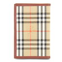 『USED』 BURBERRY バーバリー 手帳カバー キャンバス/レザー ベージュ レディース【中古】