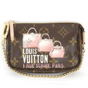 美品『ほぼ未使用』 LOUIS VUITTON ルイ・ヴィトン アクセソワール トランクコレクション M60245 アクセサリーポーチ モノグラムキャンバス モノグラム レディース【中古】