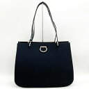 美品 CELINE セリーヌ トートバッグ ガンチーニ ショルダーバッグ 肩掛け バッグ ブラック ナイロン F87/1 レディース ファッション USED 【中古】