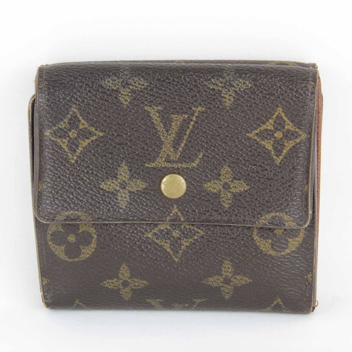 『USED』 LOUIS VUITTON ルイ ヴィトン ポルトモネ ビエ カルトクレディ M61652 財布 モノグラムキャンバス ブラウン レディース【中古】