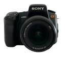 『USED』 sonny ソニー SONY α300 DSLR-A300K ZoomLensKit バッテリー3個セット デジタルカメラ 【中古】