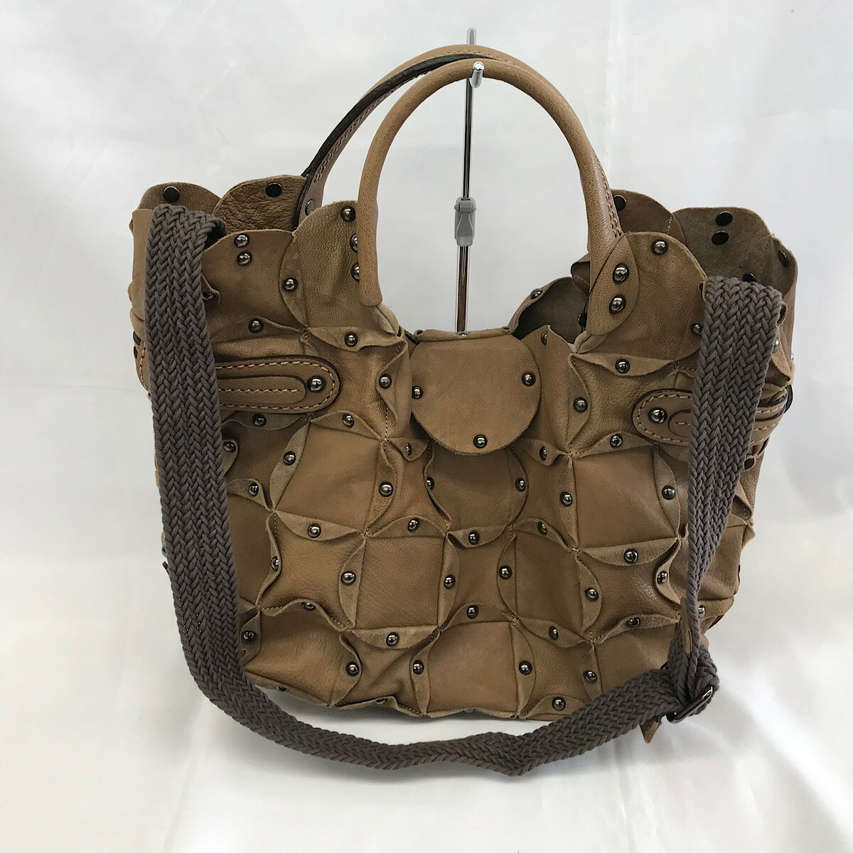 JAMIN PUECH バック jamin puech ☆ パンチング レザーバッグ(JAMIN PUECH 入荷しま