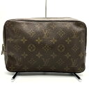 ルイ・ヴィトン M47524 トゥルーストワレット23 ポーチ バニティ ブラウン モノグラム LOUIS VUITTON【中古】