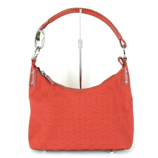 美品『USED』 GUCCI グッチ ワンショルダーバッグ 115002 3444 ショルダーバッグ GGキャンバス レッド レディース【中古】 美品『USED』 GUCCI グッチ ワンショルダーバッグ 115002 3444 ショルダーバッグ GGキャンバス レッド レディース【中古】