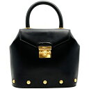 【決算前セール!!!7/12まで】Salvatore Ferragamo サルバトーレフェラガモ AN 21 1668 ハンドバッグ レザー ブラック 黒 ゴー...