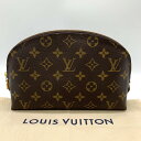 【5/6までセール】【美品】LOUIS VUITTON ルイ・ヴィトン ポシェット・コスメティックGM ポーチ モノグラムキャンバス ブラウン 茶 M47353...